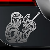 Car & Motorbike Stickers: Paintball 2