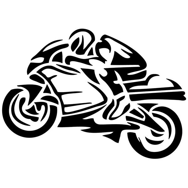 Car & Motorbike Stickers: Motorcycling