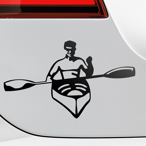 Car & Motorbike Stickers: Flatwater racing