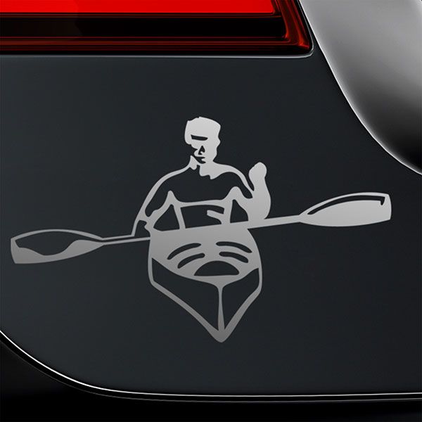 Car & Motorbike Stickers: Flatwater racing