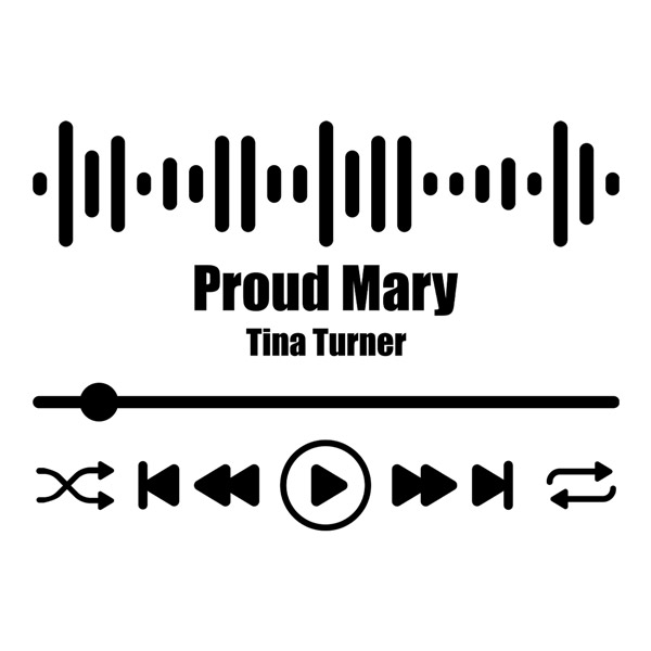 Wall Stickers: Proud Mary - Tina Turner