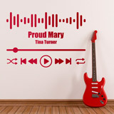 Wall Stickers: Proud Mary - Tina Turner 2