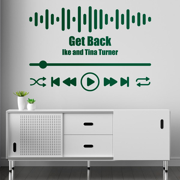 Wall Stickers: Get Back - Ike and Tina Turner