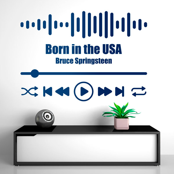 Wall Stickers: Born in the USA - Bruce Springsteen