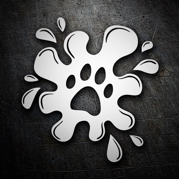 Car & Motorbike Stickers: Paint Splatter Splat 11