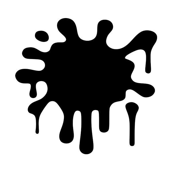 Car & Motorbike Stickers: Paint Splatter Splat 18