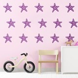 Wall Stickers: Set 12X starfish 2
