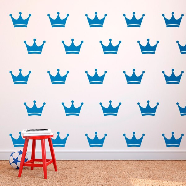 Wall Stickers: Set 16X crowns