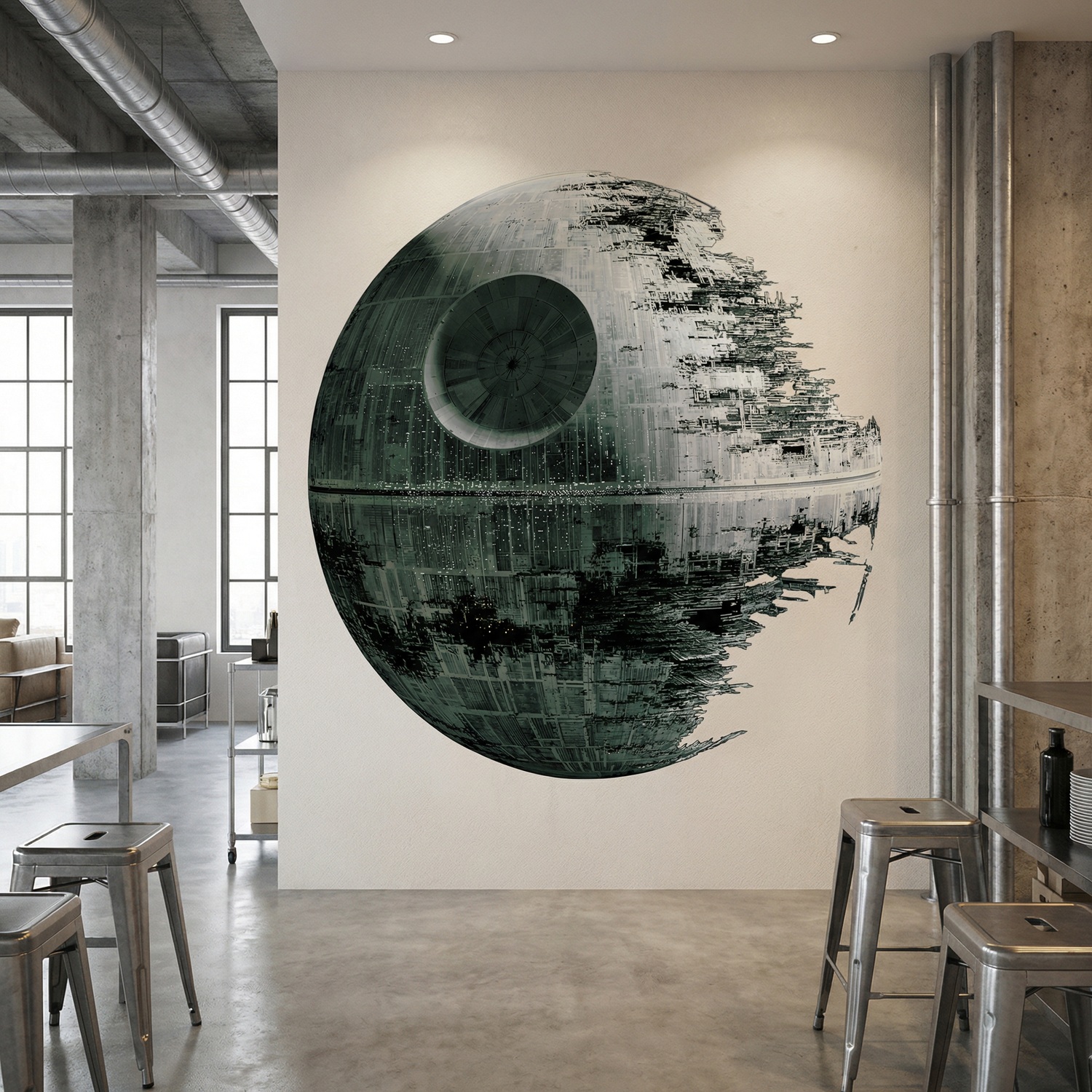 Wall Stickers: Death Star
