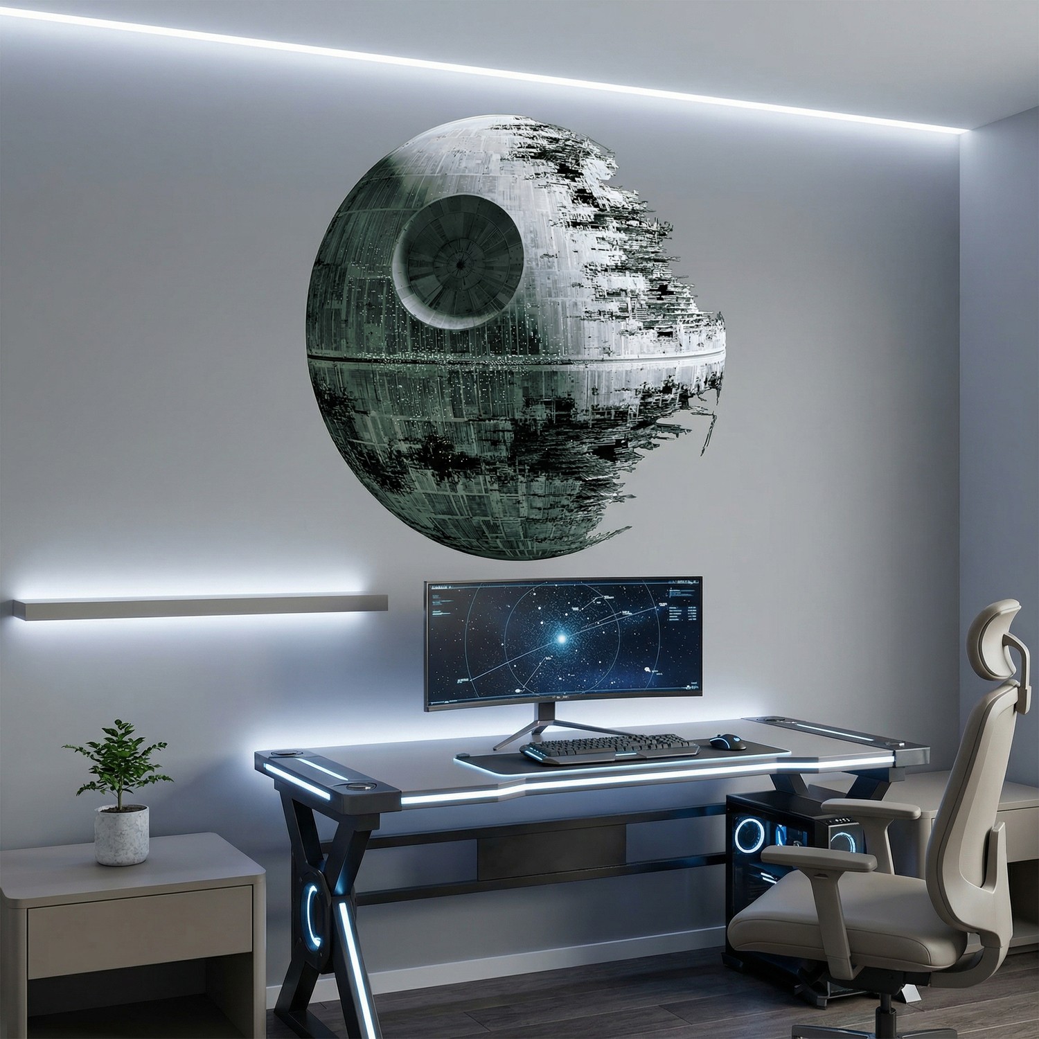 Wall Stickers: Death Star