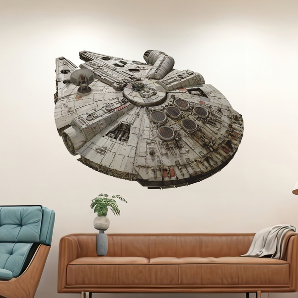 Wall Stickers: Millennium Falcon in Action 1