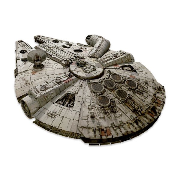 Wall Stickers: Millennium Falcon in Action