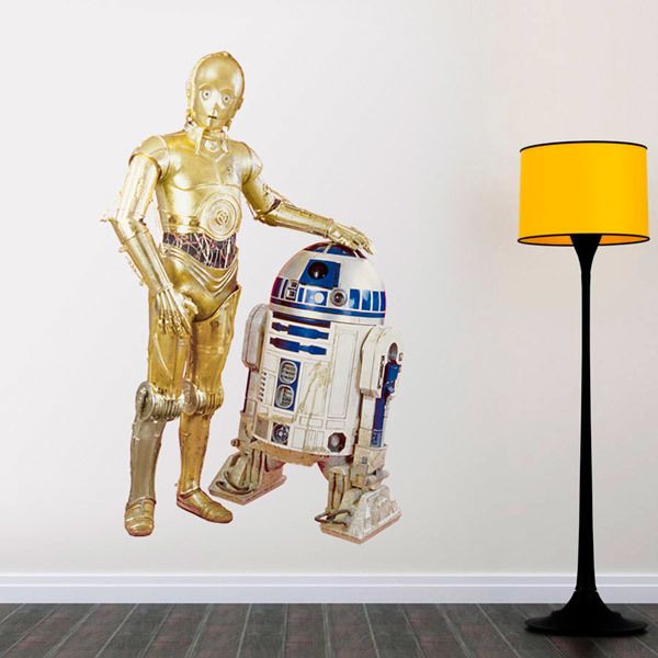 Wall Stickers: C3PO y R2D2