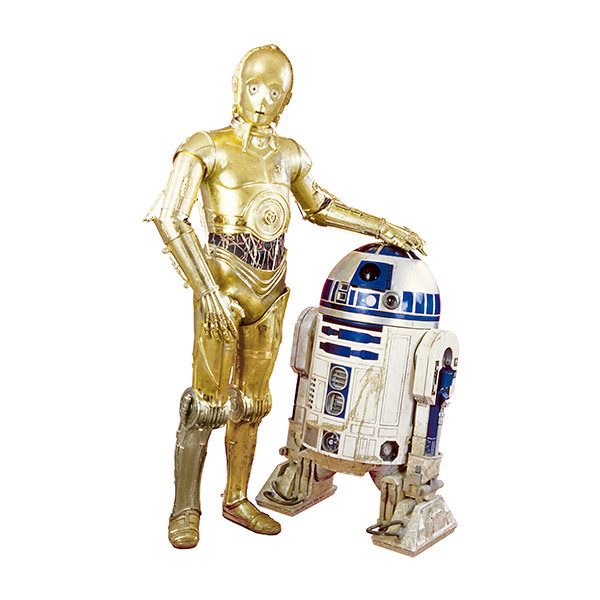 Wall Stickers: C3PO y R2D2