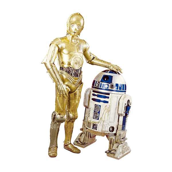 Wall Stickers: C-3PO and R2-D2