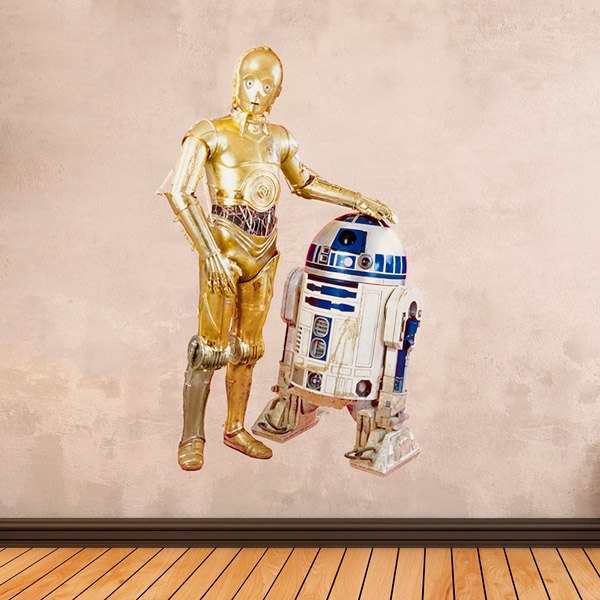 Wall Stickers: C3PO y R2D2