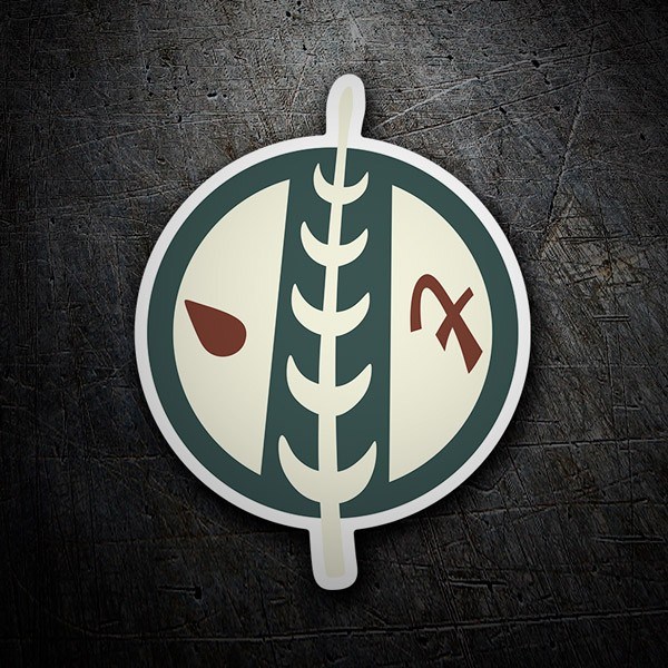 Car & Motorbike Stickers: Mandalorian Shield