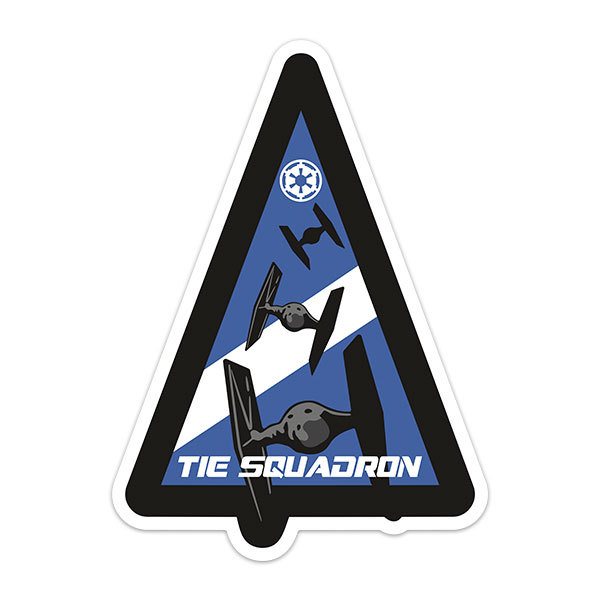 Car & Motorbike Stickers: Tie Squadron