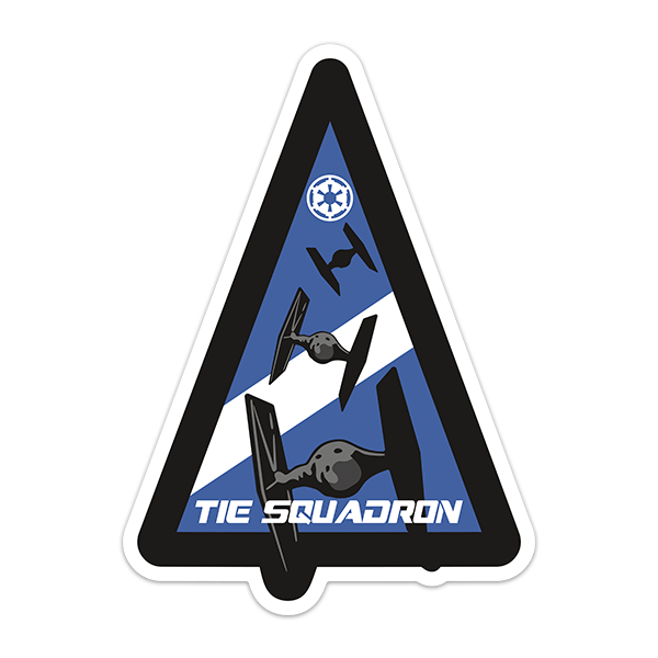 Car & Motorbike Stickers: Tie Squadron