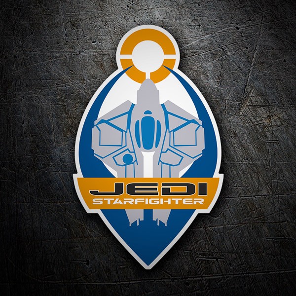 Car & Motorbike Stickers: Jedi Starfighter