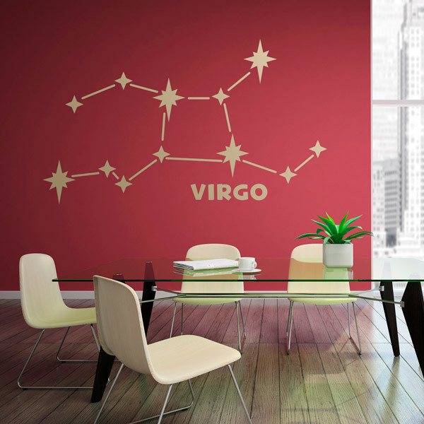 Wall Stickers: Virgo Constellation