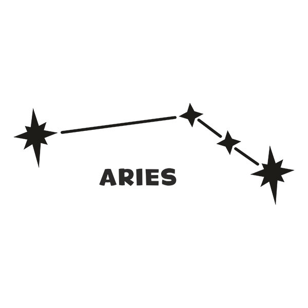 Wall Stickers: Aries Constellation