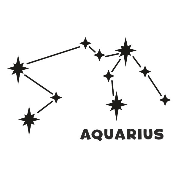 Wall Stickers: Aquarius Constellation