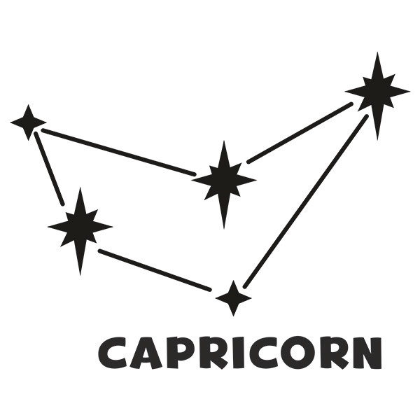 Wall Stickers: Constellation Capricorn