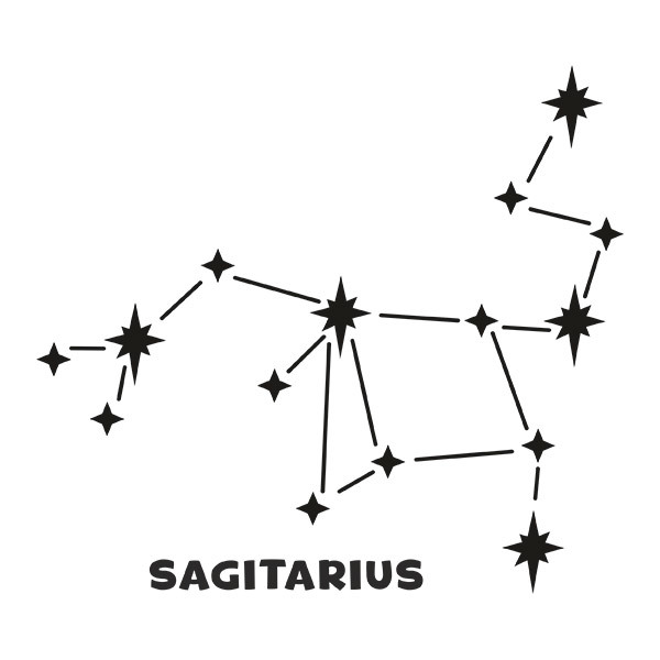 Wall Stickers: Sagittarius Constellation