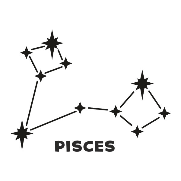 Wall Stickers: Pisces Constellation