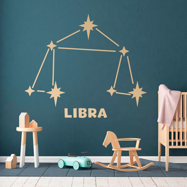 Wall Stickers: Libra Constellation