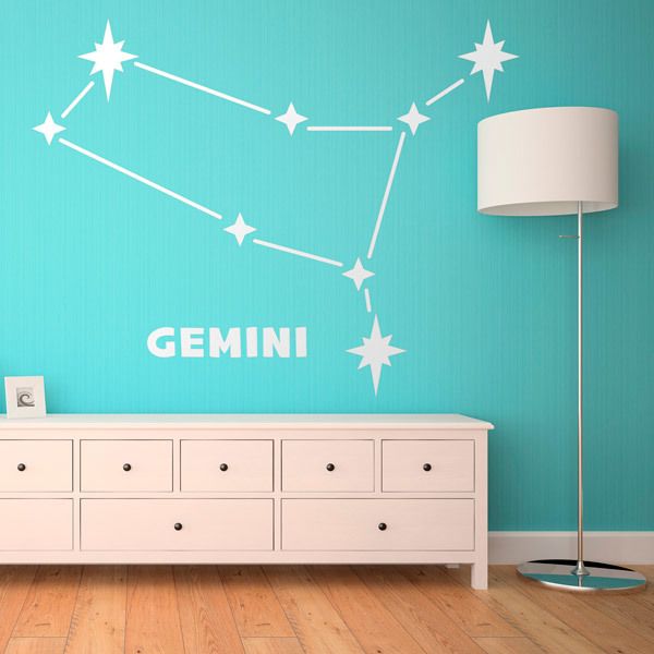 Wall Stickers: Gemini Constellation