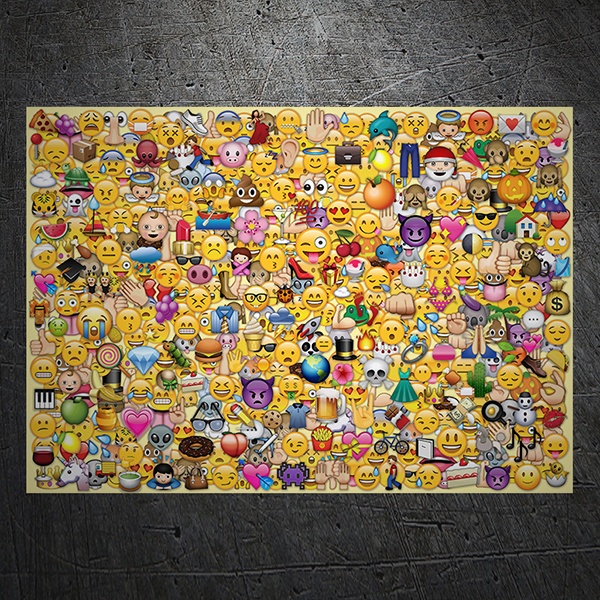 Car & Motorbike Stickers: Sticker Bomb Emoji