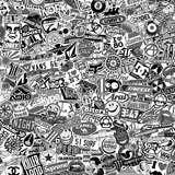 Car & Motorbike Stickers: Stickerbomb XL black and white 4