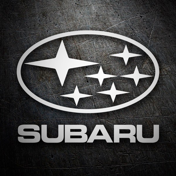 Car & Motorbike Stickers: Subaru Star Cluster Logo Decal