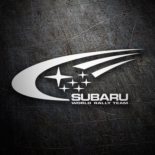 Car & Motorbike Stickers: Subaru Rally