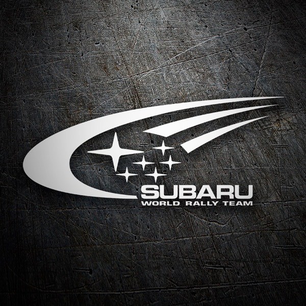 Car & Motorbike Stickers: Subaru World Rally Team