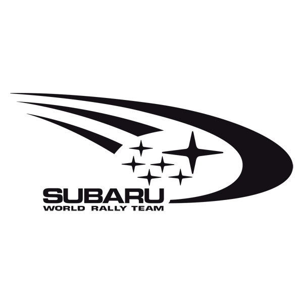 Car & Motorbike Stickers: Subaru Rally