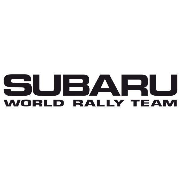 Car & Motorbike Stickers: Subaru World Rally Team