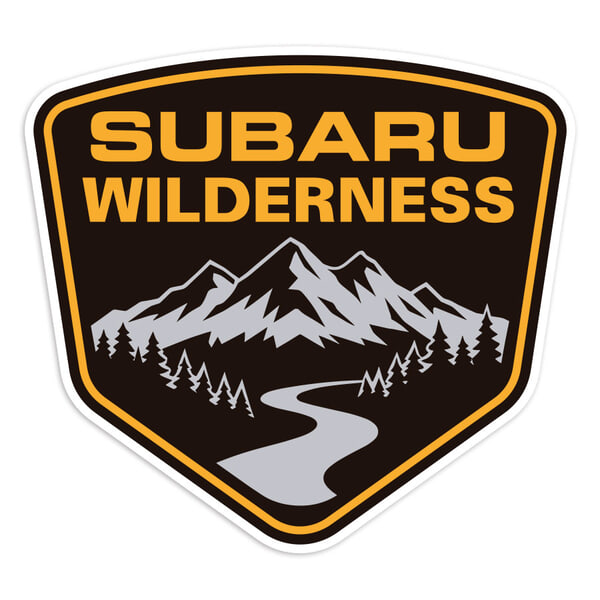 Car & Motorbike Stickers: Subaru Wilderness Mountain