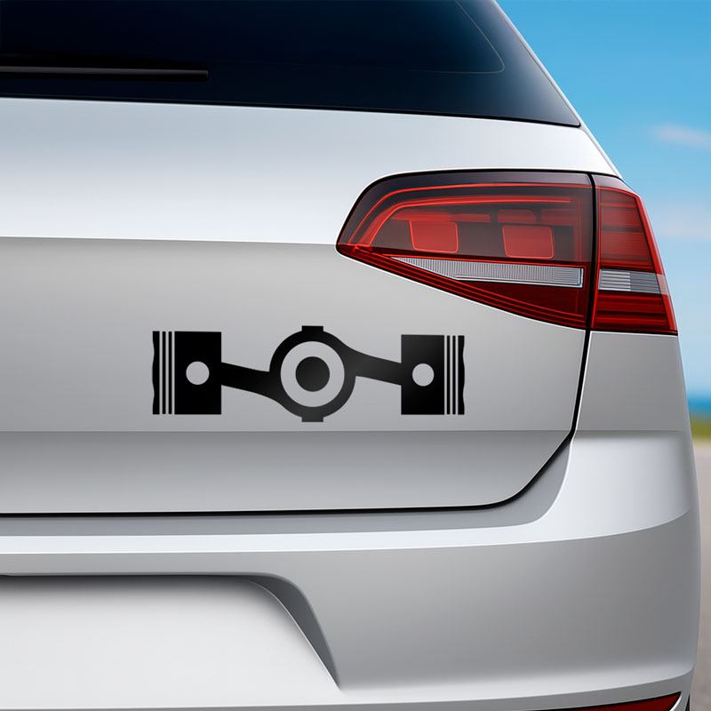 Car & Motorbike Stickers: Subaru Boxer Engine