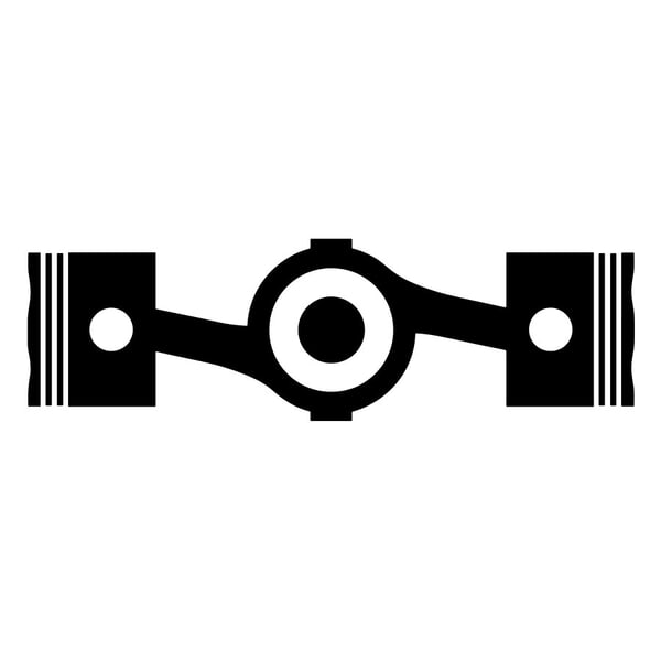 Car & Motorbike Stickers: Subaru Boxer Engine