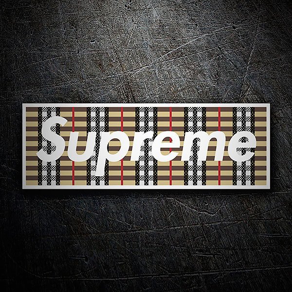 Supreme Tartan Box Logo 0