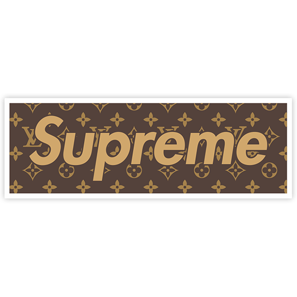 Car & Motorbike Stickers: Supreme Logo