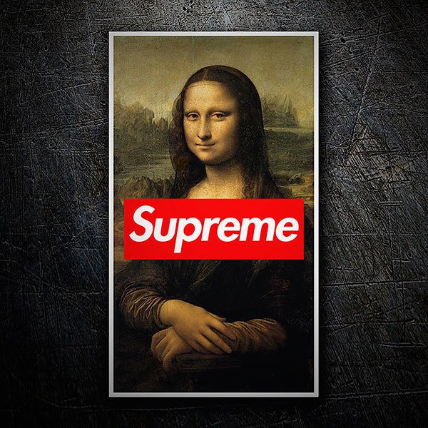 Supreme mona lisa red deals
