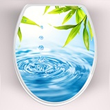Wall Stickers: Top wc drops of water 3