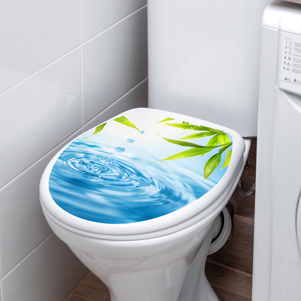 Wall Stickers: Top wc drops of water
