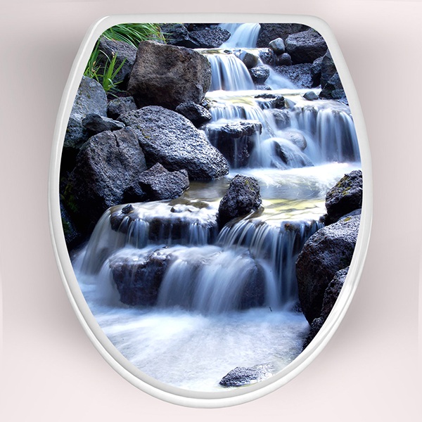 Wall Stickers: Top WC waterfall