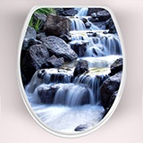 Wall Stickers: Top WC waterfall 3