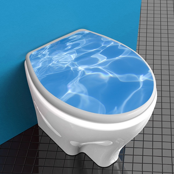 Wall Stickers: Top WC pool water